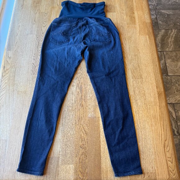 Adriano Goldschmied Maternity Jeans Dark Wash Size 31 - Picture 5 of 12